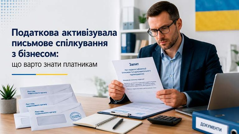 Податкова активізувала письмове спілкування з бізнесом: що варто знати платникам